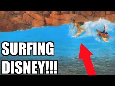 Surfing w Disneylandzie