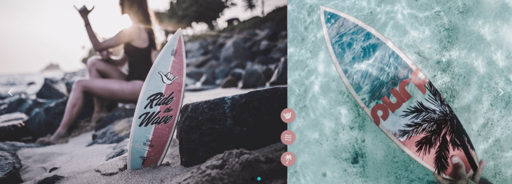 dekoracje surferskie Sznur Wiór